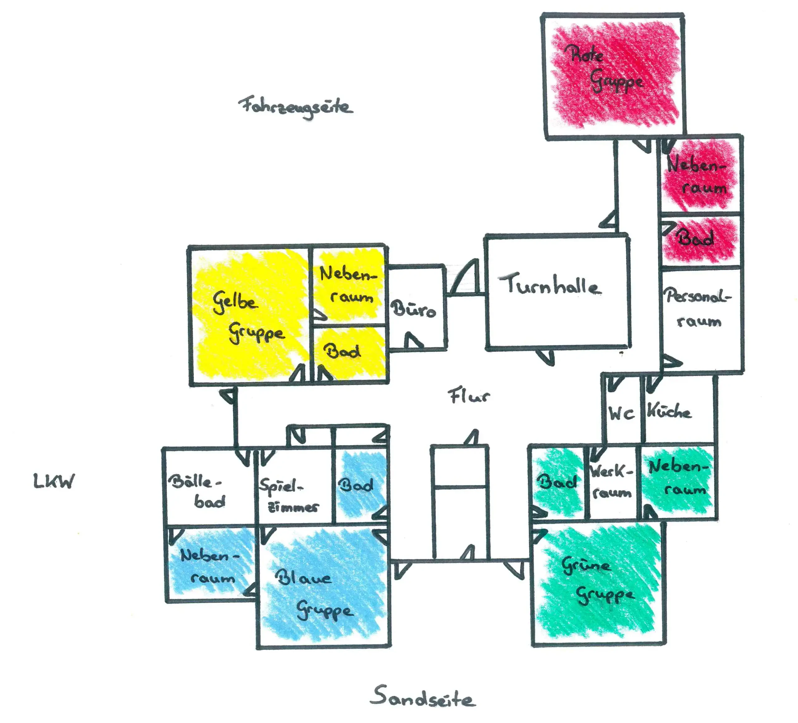 Grundriss Kita St. Raphael